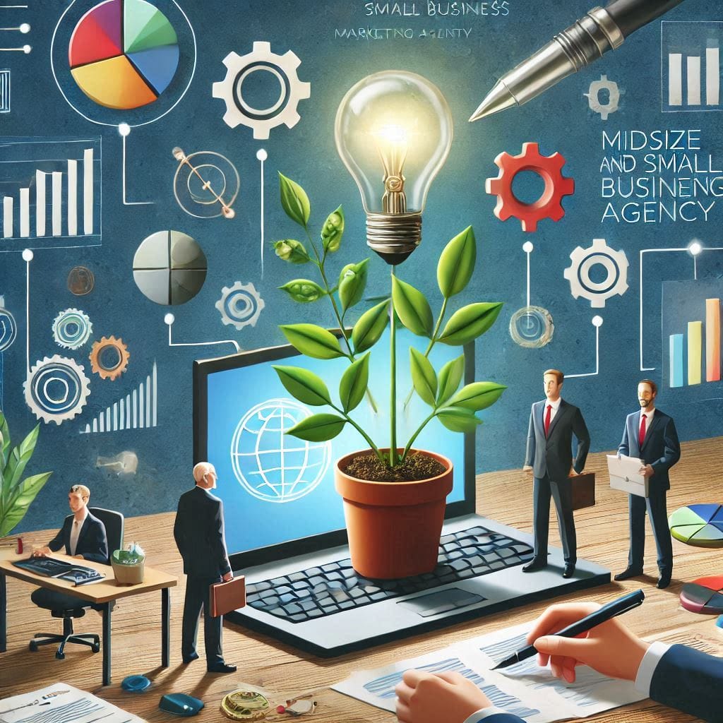 Como uma agência de marketing para médias e pequenas empresas ajuda você a crescer
